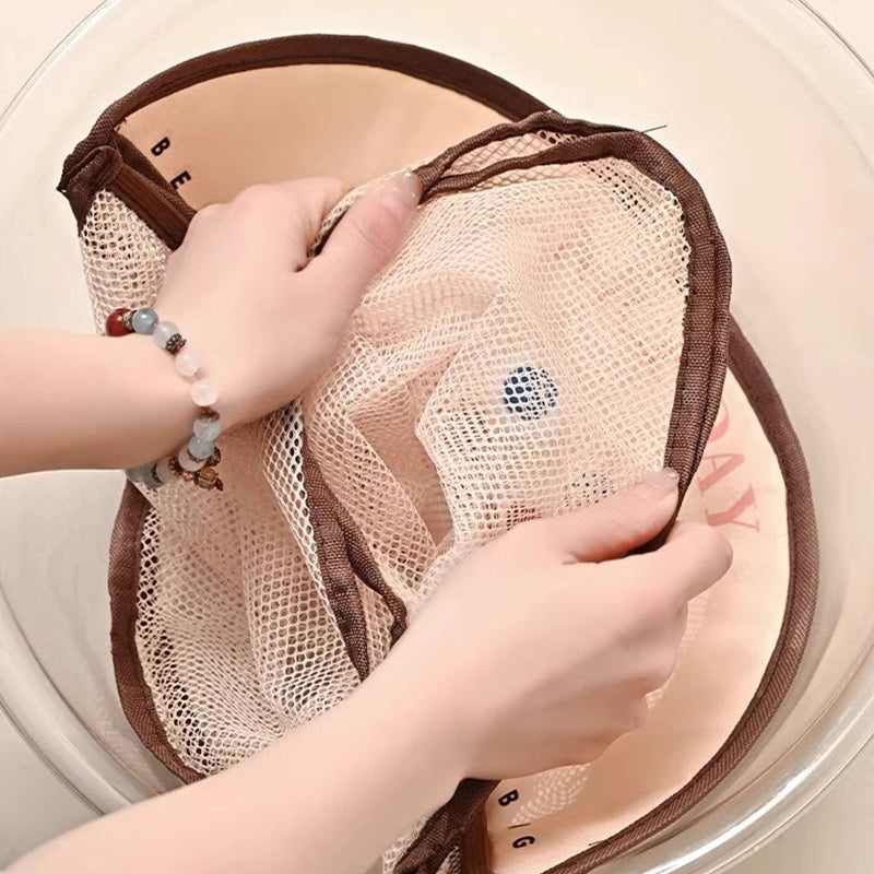 Sac de rangement polyvalent avec filet transparent à suspendre