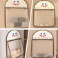 Sac de rangement polyvalent avec filet transparent à suspendre