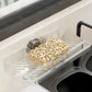 Panier multifonctionnel avec ventouse pour lavabo