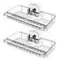Panier multifonctionnel avec ventouse pour lavabo