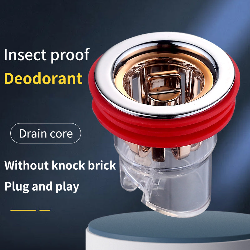 Insert magnétique anti-odeurs pour siphon de sol