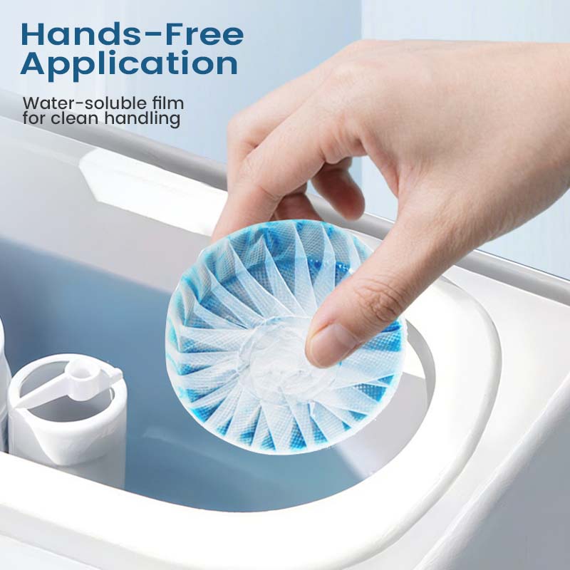 Nettoyant automatique longue durée pour toilettes