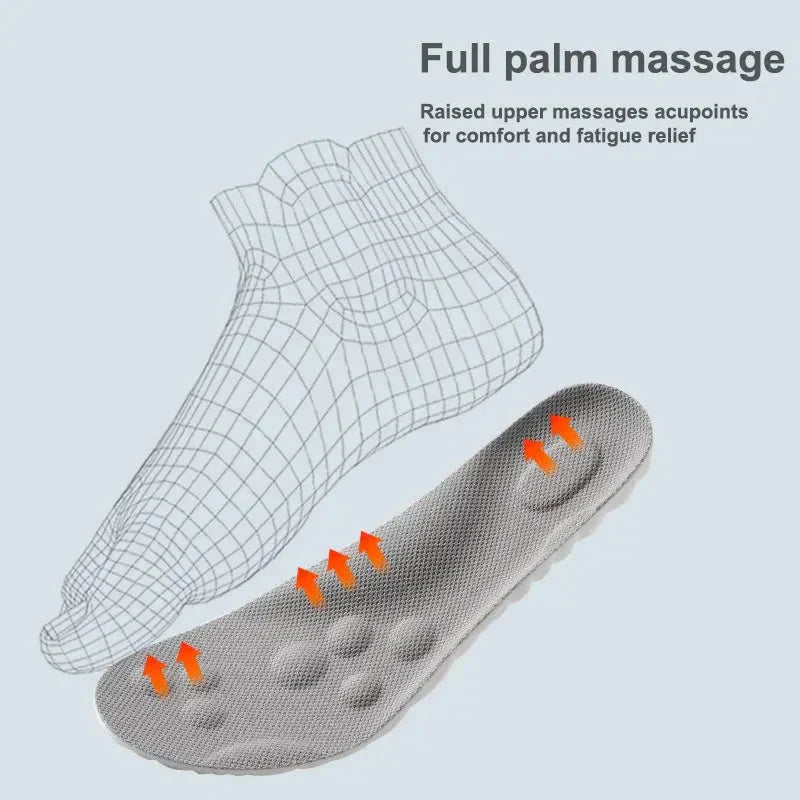 📢📢50 % de réduction !! ⏰Semelles de sport en latex très élastiques  Semelles souples  Soutien de la voûte plantaire  Semelles orthopédiques  Respirantes  Désodorisantes  Absorption des chocs  Amortissantes