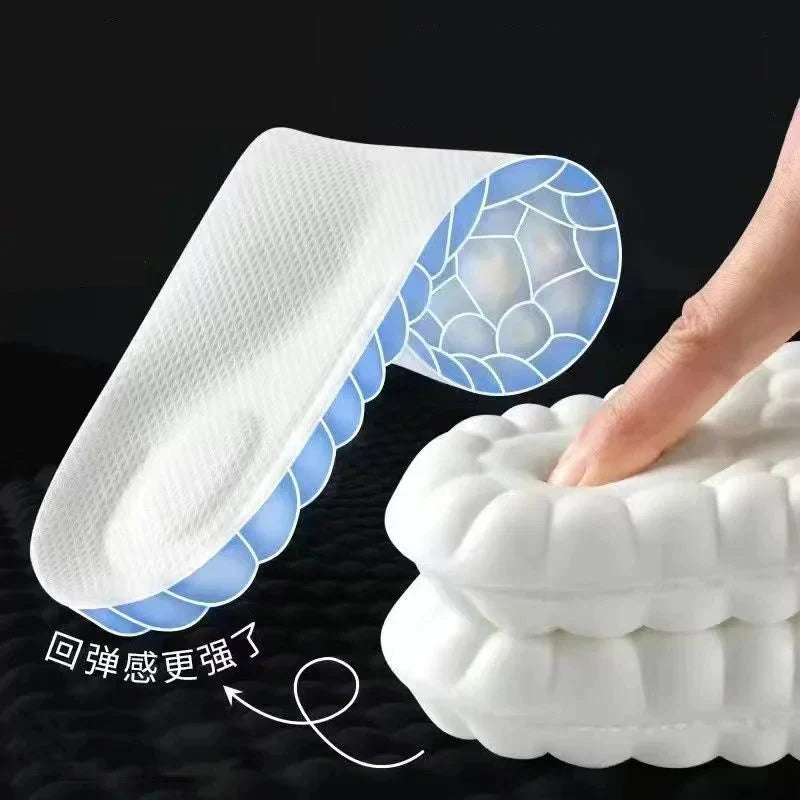 📢📢50 % de réduction !! ⏰Semelles de sport en latex très élastiques  Semelles souples  Soutien de la voûte plantaire  Semelles orthopédiques  Respirantes  Désodorisantes  Absorption des chocs  Amortissantes