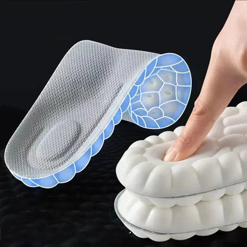 📢📢50 % de réduction !! ⏰Semelles de sport en latex très élastiques  Semelles souples  Soutien de la voûte plantaire  Semelles orthopédiques  Respirantes  Désodorisantes  Absorption des chocs  Amortissantes
