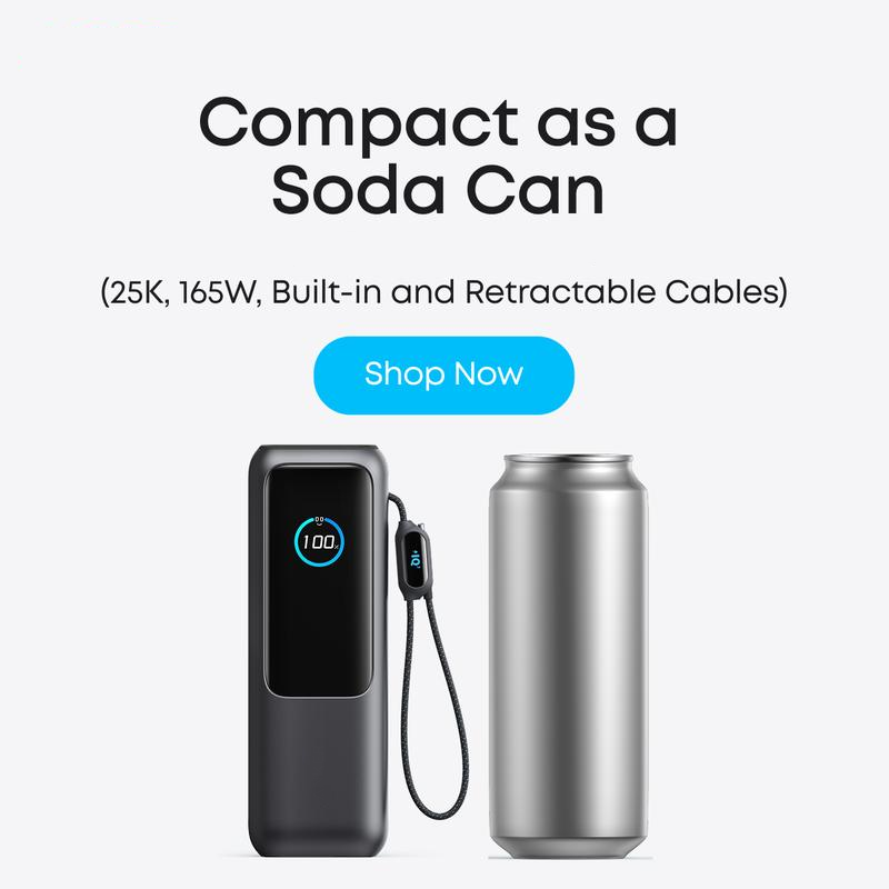 Chargeur portable avec câble intégré