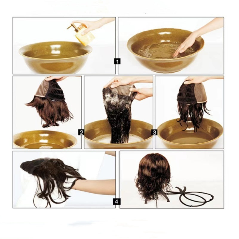 💜 DERNIER JOUR DE PROMOTION - 🔥70 % DE RÉDUCTION🔥 Extension de cheveux frisée et ondulée avec queue de cheval