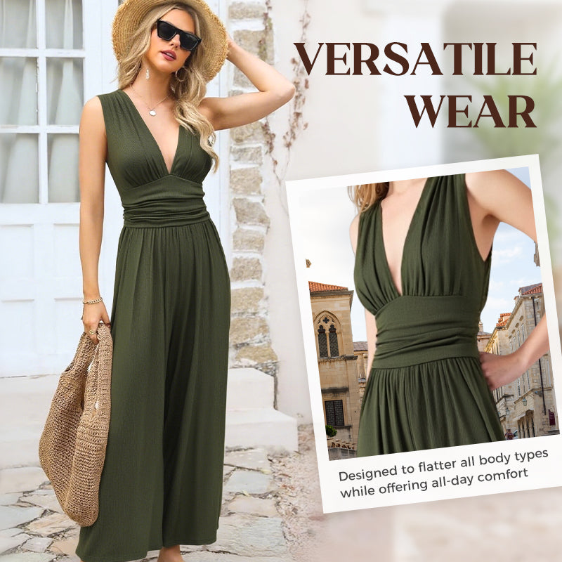 👗 60% DE RÉDUCTION! ✨ Combinaison Une Pièce pour Femme – Coupe Élégante, Tissu Fluide & Parfaite pour l'Été 💃