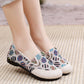 Mocassins décontractés en toile pour femme
