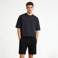 Short de sport décontracté et extensible pour homme