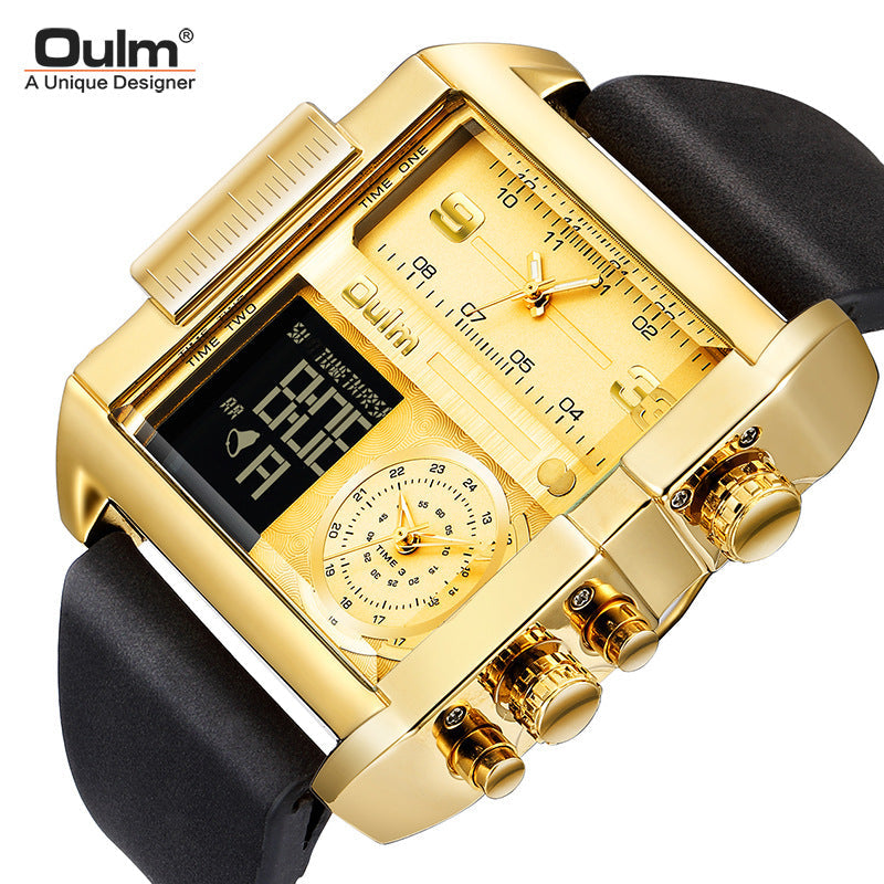 Montre de sport multifonctionnelle et étanche avec un grand cadran