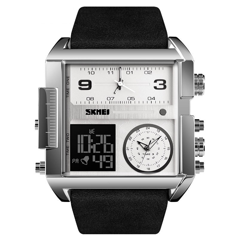 Montre de sport multifonctionnelle et étanche avec un grand cadran