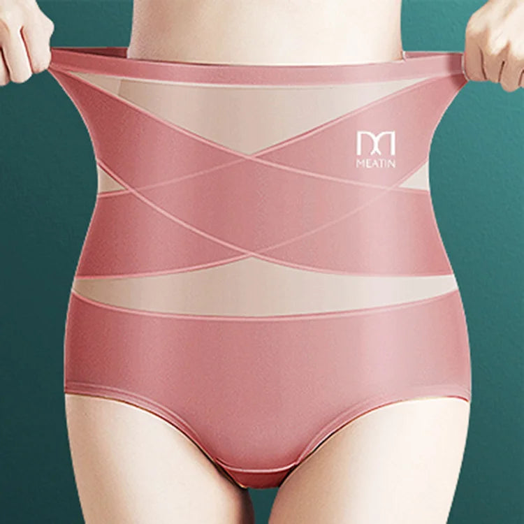 🌞Réveil printanier : 50 % de réduction !💎La solution miracle pour un ventre plat : culotte gainante sans coutures Ice-Silk à compression croisée