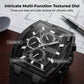 📢📢60 % de réduction !! ⏰Montre pour homme au boîtier moderne de forme tonneau