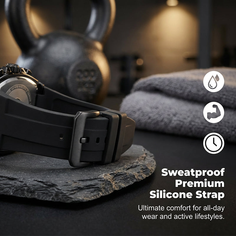📢📢60 % de réduction !! ⏰Montre pour homme au boîtier moderne de forme tonneau