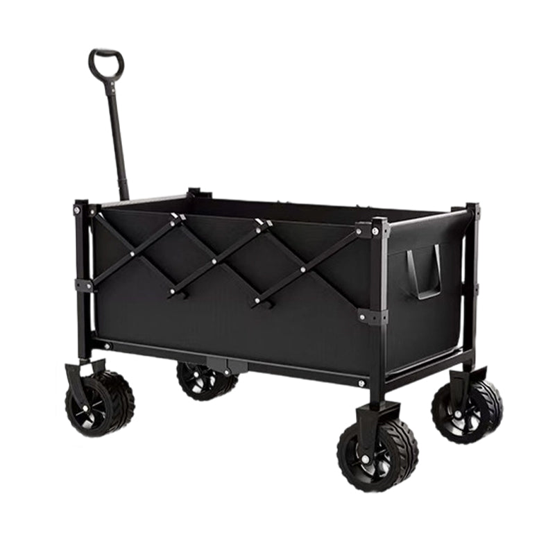 💯🛒 PROMO FLASH 50% ! Chariot Pliable de Transport Extérieur – Cadre Acier, Roues Détachables 360°, Capacité 80kg, 130L, 2 Tailles, Parfait pour Pique-Nique, Plage & Jardinage 🌿