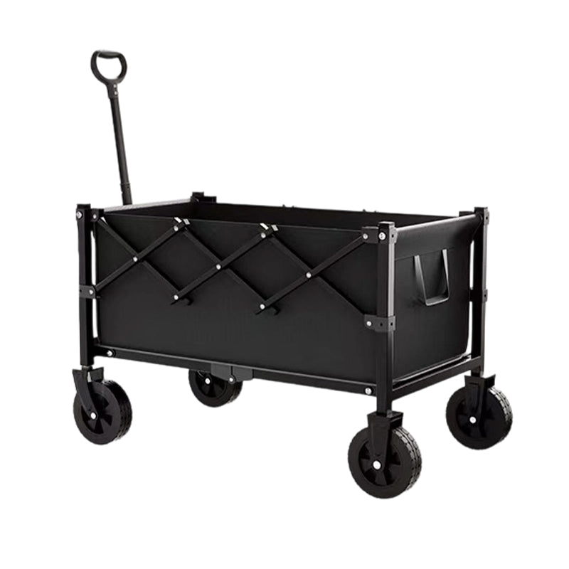 💯🛒 PROMO FLASH 50% ! Chariot Pliable de Transport Extérieur – Cadre Acier, Roues Détachables 360°, Capacité 80kg, 130L, 2 Tailles, Parfait pour Pique-Nique, Plage & Jardinage 🌿