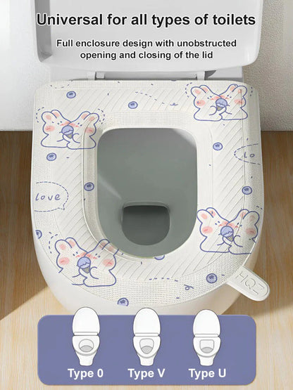 Siège de toilette amélioré en EVA imperméable à l'eau✨
