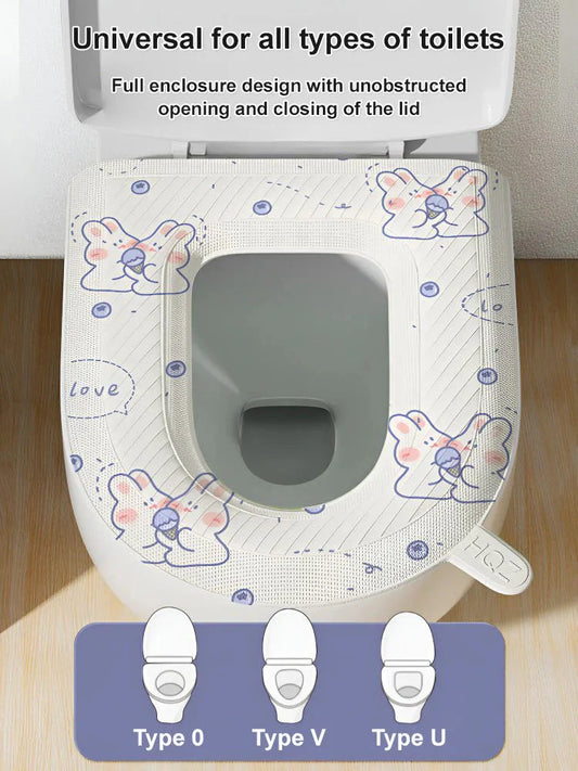 Siège de toilette amélioré en EVA imperméable à l'eau✨