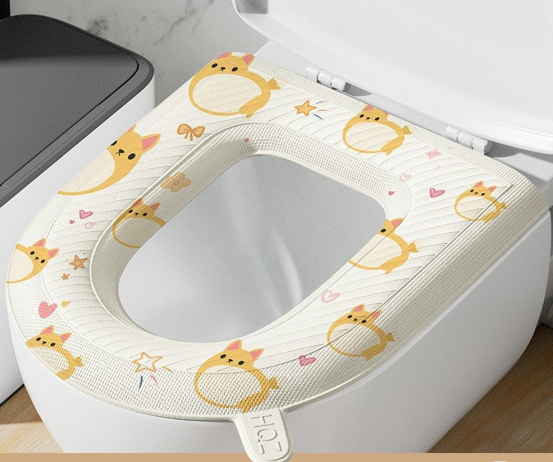 Siège de toilette amélioré en EVA imperméable à l'eau✨