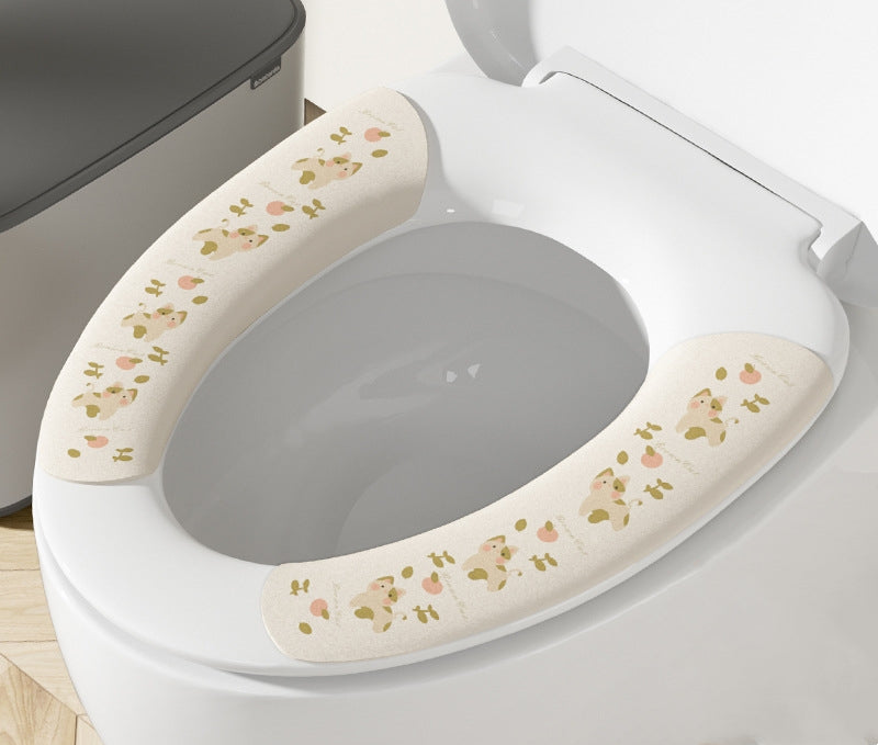 Siège de toilette amélioré en EVA imperméable à l'eau✨
