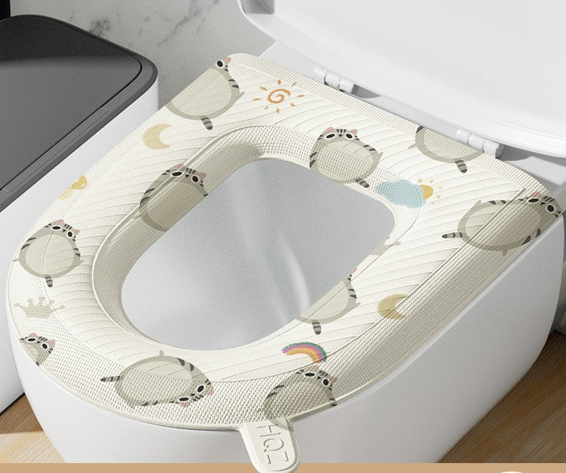 Siège de toilette amélioré en EVA imperméable à l'eau✨