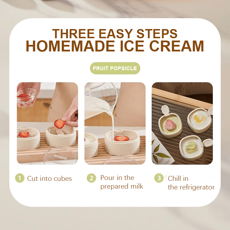 🍨🧊Promotion exceptionnelle 🔥 Nouveaux moules à glace créatifs à plusieurs couches