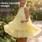 👗🌊 -50% ! Robe Bretelles Légère et Fluide avec Effet Portefeuille & Ourlet Évasé – Parfaite pour les Soirées d'Été & la Plage ✨