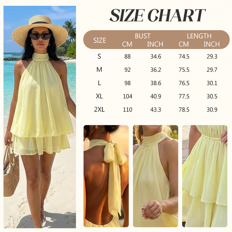 👗🌊 -50% ! Robe Bretelles Légère et Fluide avec Effet Portefeuille & Ourlet Évasé – Parfaite pour les Soirées d'Été & la Plage ✨