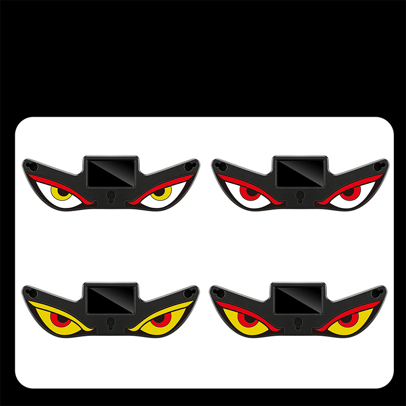 🌟Feu d'avertissement LED « Œil du diable » à énergie solaire pour voiture : brillez avec style 🚗💡
