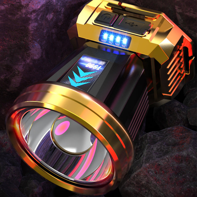 Lampe Frontale LED Super Lumineuse Rechargeable pour l'Extérieur