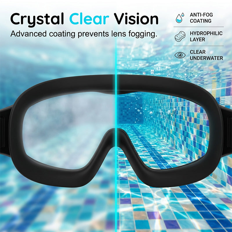 ☀️50 % DE RÉDUCTION ! Lunettes de natation anti-buée – une vision claire et confortable 👓💧【Offre limitée】
