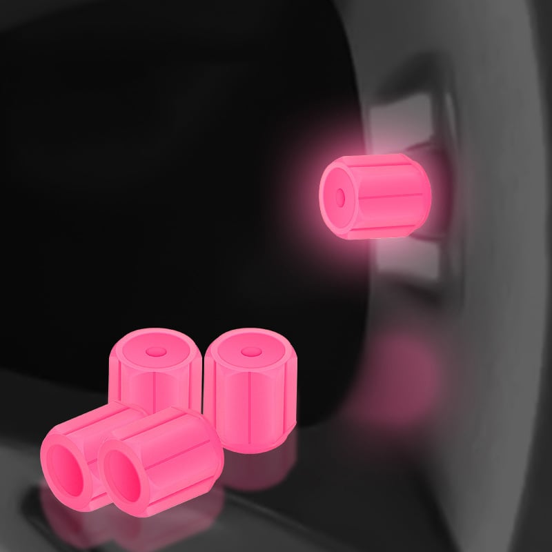 Bouchons de soupapes lumineux pour les conducteurs de nuit