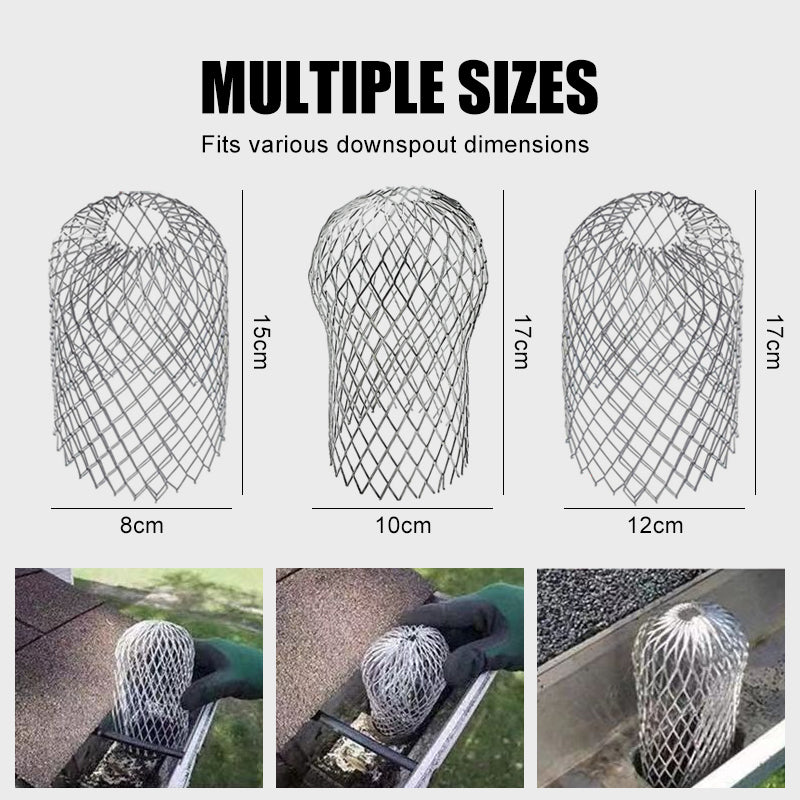 Grilles de protection pour tuyaux de descente durables