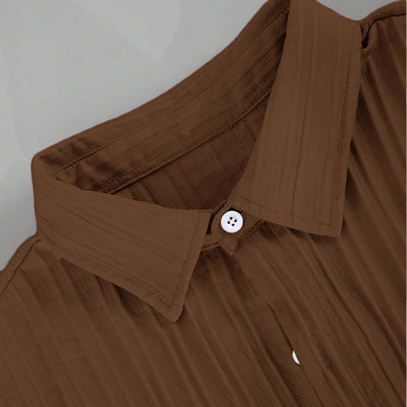 🌴 Ensemble chemise à manches courtes et pantalon décontracté pour homme – Style coordonné 🍹