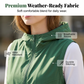 Gilet réversible à capuche et fermeture éclair pour femme