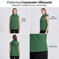 Gilet réversible à capuche et fermeture éclair pour femme