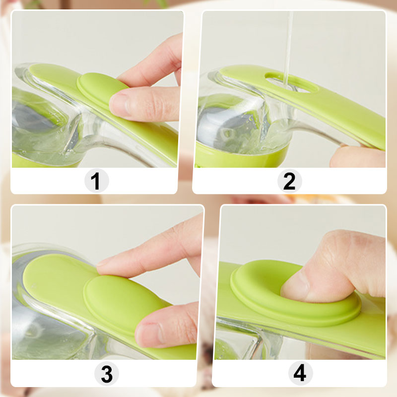 📢📢50 % DE RÉDUCTION !! ⏰Brosse de bain pour animaux de compagnie avec long manche et distributeur de shampoing