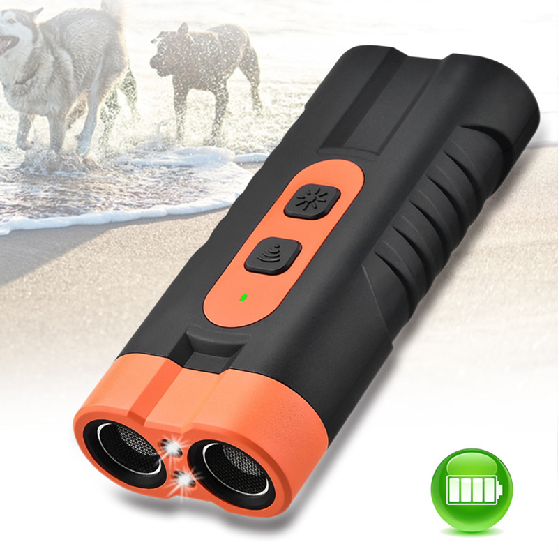 🐕 PROMO LIMITÉE 50% DE RÉDUCTION ! 📡 Dispositif Anti-Aboiements pour Chiens – Double Ultrason, Lampe Torche & Recharge Type-C ✨