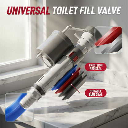 Robinet d'arrivée d'eau universel et réglable pour WC
