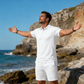 Ensemble d'été deux pièces pour homme, composé d'un polo et d'un short