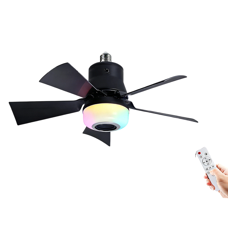 📢📢49 % DE RÉDUCTION !! ⏰Ventilateur de plafond intelligent avec éclairage, RGB et haut-parleur Bluetooth