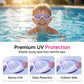 Lunettes de natation avec bouchons d’oreilles, lunettes de natation anti-buée réglables, accessoires de natation pour garçons et filles, équipement d’entraînement à la natation