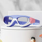 Lunettes de natation avec bouchons d’oreilles, lunettes de natation anti-buée réglables, accessoires de natation pour garçons et filles, équipement d’entraînement à la natation