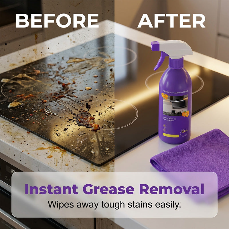 Spray nettoyant multifonction pour les graisses de cuisine