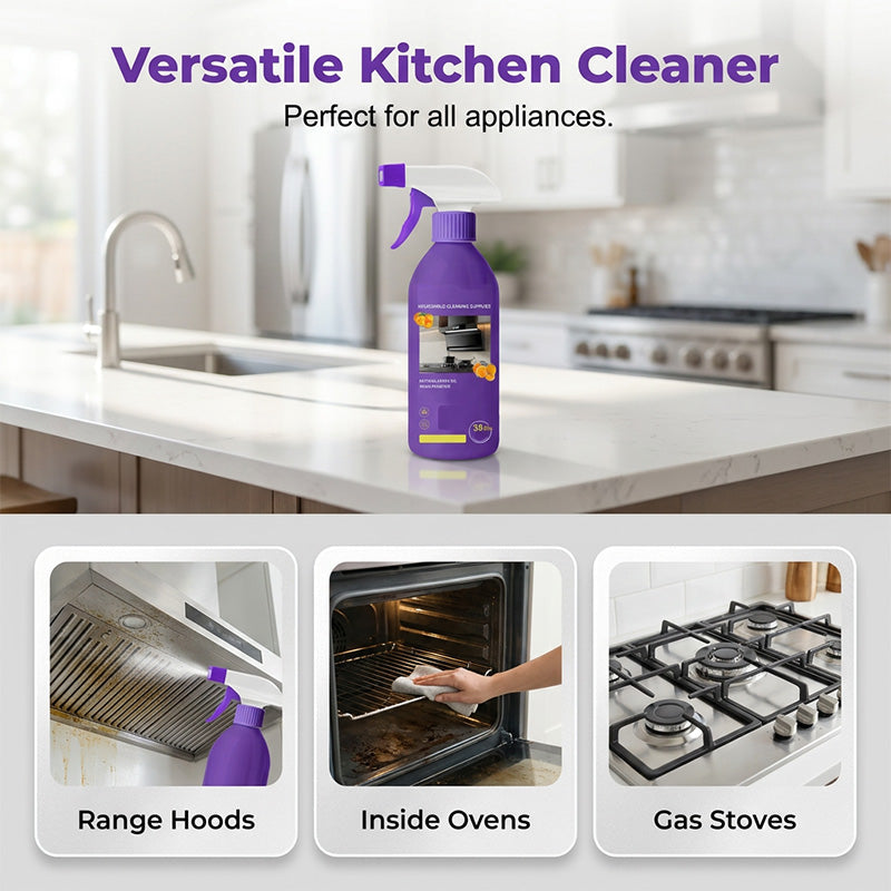 Spray nettoyant multifonction pour les graisses de cuisine