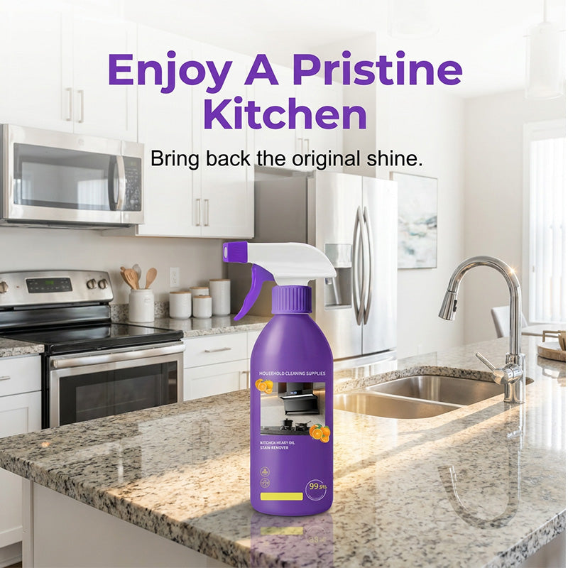 Spray nettoyant multifonction pour les graisses de cuisine