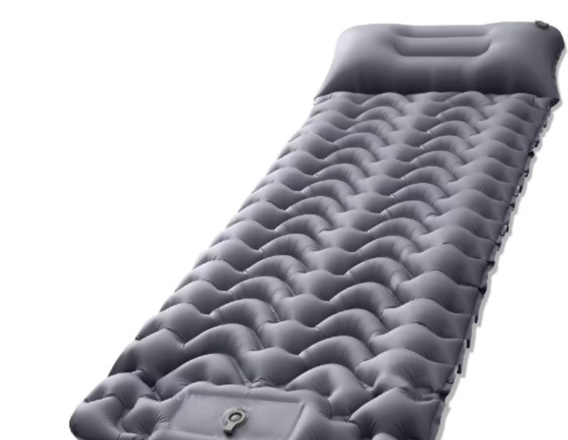 🏕️💤 PROMO FLASH 50% ! Coussin Gonflable Camping – Matelas Premium, Léger, Valve Rapide, Confort Ultime, Compact & Facile à Transporter ⛺