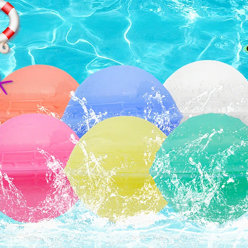 🎈50 % de réduction aujourd'hui🔥C'est parti pour les joies de l'été 🎈Jouet ballon d'eau en silicone non magnétique💧