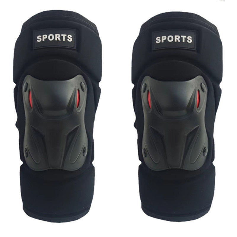 🛡️ PROMO LIMITÉE 51% DE RÉDUCTION ! ✨ Lot Protège-Genoux & Coudes Moto – Coque Rigide, Rembourrage HD, Réglable 🏍️